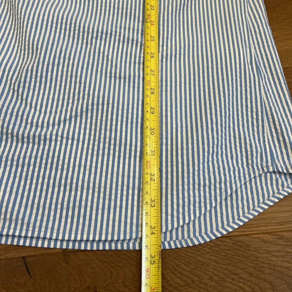 Vineyard Vines Blue Striped Swim Coverup - Picture 9 of 12